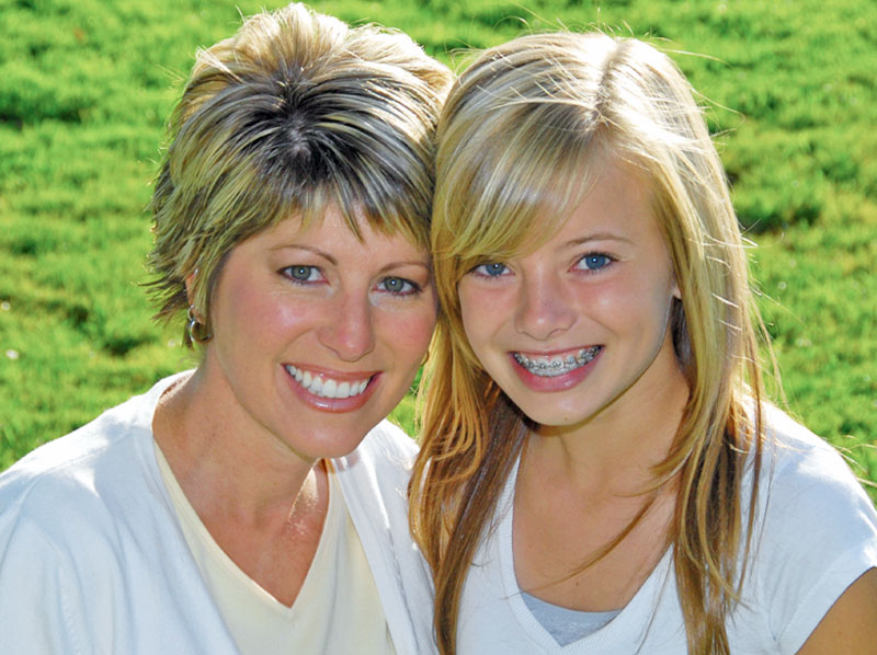 mother and daughter